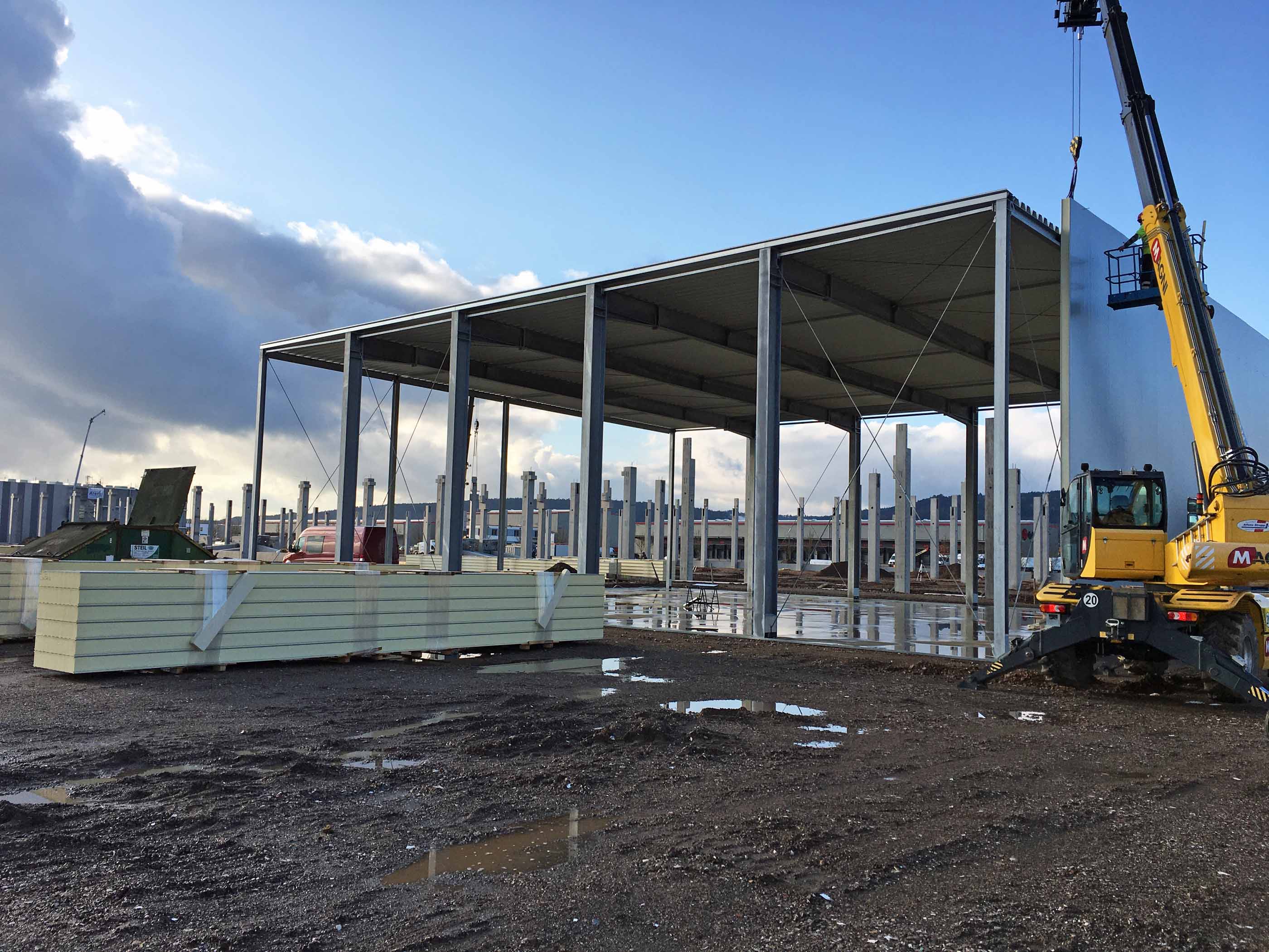 Planung und Errichtung eines tiefgekühlten Lagers | Ganz Kühlhausbau