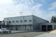 1. Bauetappe- Lager mit Büro und Verladezone