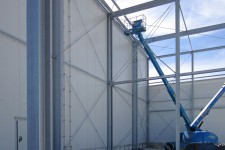 Montage der Tragkonstruktion