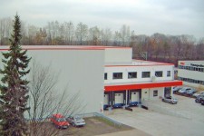 Fertiggestellte Betriebsniederlassung